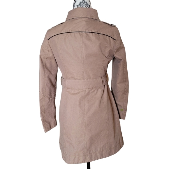 Soia & Kyo belted trenchcoat size small - Picture 4 of 16